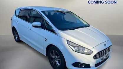 White Used 2017 Ford S-MAX Titanium MPV | £12,450 (Fair price)