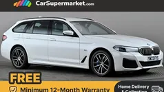 White Used 2023 BMW 530e M Sport Estate | £24,697 (Fair price)