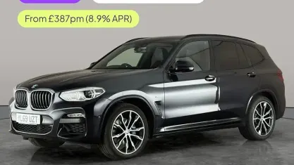 Used BMW X3 M Sport 190 HP (139 kW) 2020 Black SUV