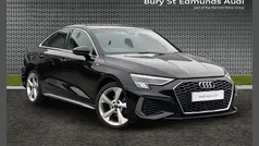 Black Used 2023 Audi A3 S-Line Sedan | £23,589 (Fair price)