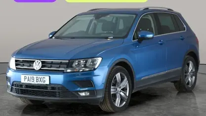 Używany VW Tiguan Match 150 KM (110 kW) 2019 Niebieski SUV