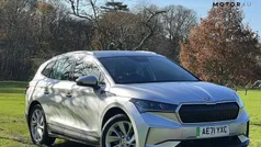 Silver Used 2021 Skoda Enyaq iV Suite SUV | £17,990 (Fair price)