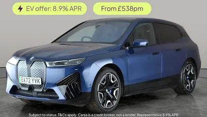 Blue Used 2022 BMW iX M Sport SUV | £30,753 (Fair price)