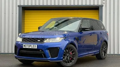 Used Land Rover Range Rover Sport SVR 575 HP (422 kW) 2018 SUV