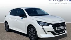 White Used 2022 Peugeot 208 Allure Premium Hatchback | £15,352 (Fair price)