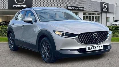 Używany Mazda CX-30 Prime-Line 122 KM (89 kW) 2023 Srebrny SUV