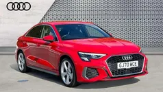 Red Used 2020 Audi A3 S-Line Sedan | £20,490 (Fair price)