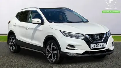 Used Nissan Qashqai Tekna 150 HP (110 kW) 2020 White SUV