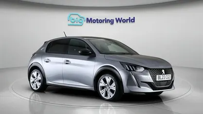 Grey Used 2023 Peugeot e-208 GT Hatchback | £14,200 (Fair price)