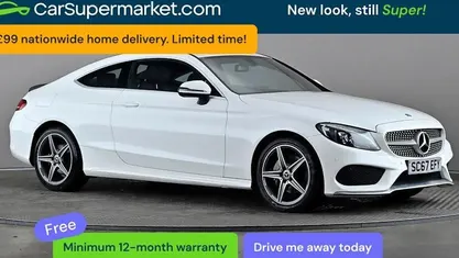 Used Mercedes C200 AMG line 184 HP (135 kW) 2018 Coupe