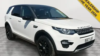 Used Land Rover Discovery Sport HSE 180 HP (132 kW) 2017 White SUV
