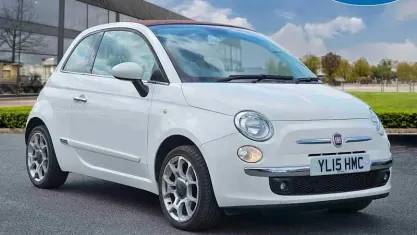 Used Fiat 500C Lounge 69 HP (50 kW) 2015 Cabriolet