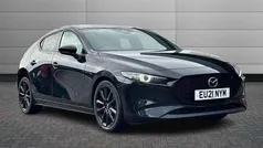 Jet black Used 2021 Mazda 3 Inclusive Hatchback | £15,995 (Fair price)