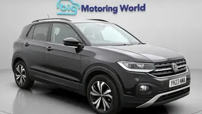 Used VW T-Cross Black Edition 110 HP (80 kW) 2023 Black SUV