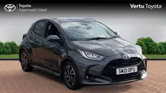 Grey Used 2021 Toyota Yaris Hybrid Design Hatchback | £15,942 (Fair price)