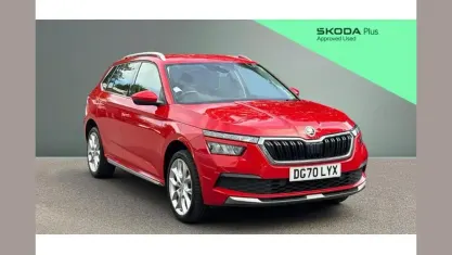 Used Skoda Kamiq SE L 150 HP (110 kW) 2020 Red SUV