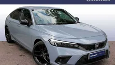 Sonic grey Used 2022 Honda Civic Hybrid Hatchback | £24,450 (Fair price)