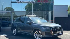 Grey Used 2021 Audi Q7 S-Line SUV | £38,490 (Good price)