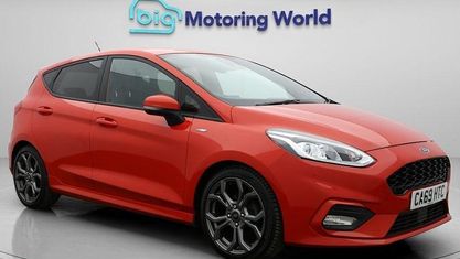 Used Ford Fiesta ST-Line X 140 HP (102 kW) 2019 Red Hatchback