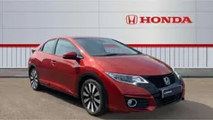 Red Used 2016 Honda Civic SE Plus Hatchback | £10,995 (Fair price)