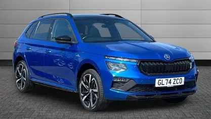 Usado Skoda Kamiq Monte Carlo 116 HP (85 kW) 2024 Azul SUV