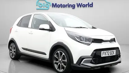 White Used 2022 Kia Picanto X-Line Hatchback | £13,200 (Fair price)