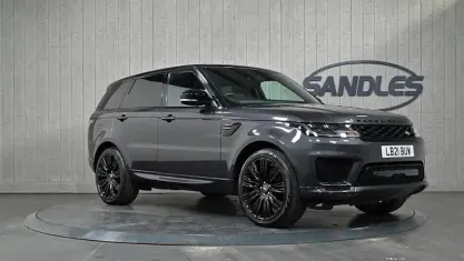 Begagnad Land Rover Range Rover Sport HSE Dynamic 300 HK (220 kW) 2021 Grå SUV