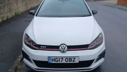 Used VW Golf VII GTI 230 HP (169 kW) 2017 White Hatchback