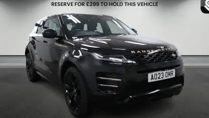 Used Land Rover Range Rover evoque Autobiography 253 HP (186 kW) 2023 Black SUV