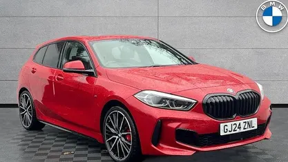 Used BMW 128 Shadowline 265 HP (194 kW) 2024 Red Hatchback