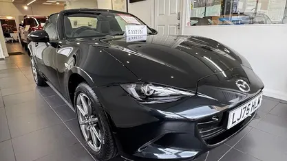 New Mazda MX5 Exclusive-Line 132 HP (97 kW) 2025 Black Cabriolet