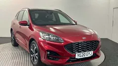 Red Used 2020 Ford Kuga ST-Line X SUV | £15,865 (Fair price)