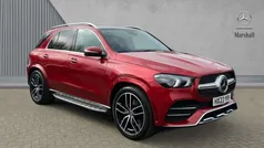 Red Used 2023 Mercedes GLE400 AMG line SUV | £53,923 (Fair price)