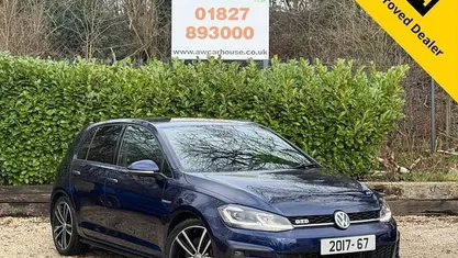 Blue Used 2017 VW Golf VII GTD Hatchback | £12,699 (Fair price)