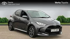 Grey Used 2023 Toyota Yaris Hybrid Design Hatchback | £18,907 (Fair price)