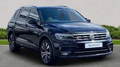 Black Used 2021 VW Tiguan Allspace R-line SUV | £25,952 (Fair price)