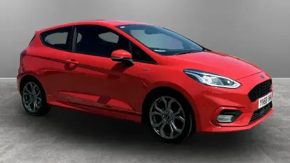 Used Ford Fiesta ST-Line 101 HP (74 kW) 2019 Red Hatchback