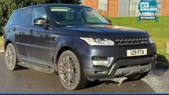 Blue Used 2014 Land Rover Range Rover Sport HSE SUV | £11,795 (Fair price)
