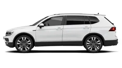 Used VW Tiguan Allspace R-line 150 HP (110 kW) 2018 White SUV