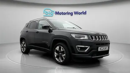Black Used 2021 Jeep Compass Limited SUV | £12,600 (Fair price)