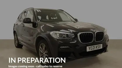Used BMW X3 M Sport 184 HP (135 kW) 2021 Black SUV