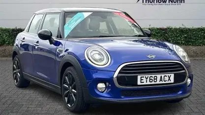 Used Mini Cooper Classic 136 HP (100 kW) 2018 Blue Hatchback