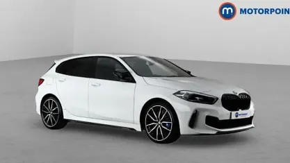 Used BMW M135 Comfort Edition 306 HP (225 kW) 2024 White Hatchback