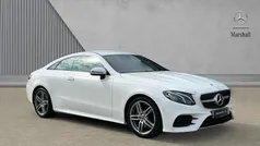 Polar white Used 2017 Mercedes E220 AMG line Coupe | £18,808 (Fair price)