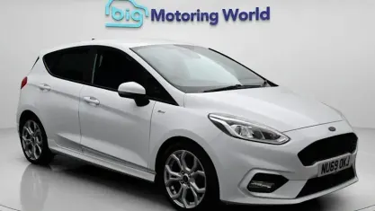 Used Ford Fiesta ST-Line X 125 HP (91 kW) 2019 White Hatchback