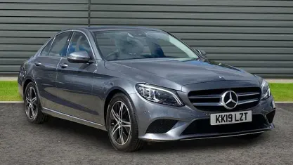 Used Mercedes C220 194 HP (142 kW) 2019 Grey Sedan