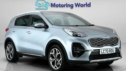 Used Kia Sportage GT-Line 177 HP (130 kW) 2021 Silver SUV