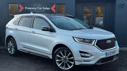 White Used 2017 Ford Edge Vignale SUV | £15,850 (Fair price)