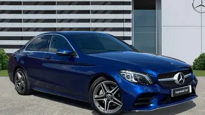Second-hand Mercedes C200 AMG line 184 CP (135 kW) 2019 Berlinǎ