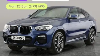 Used BMW X4 M Sport 265 HP (194 kW) 2019 Blue SUV
